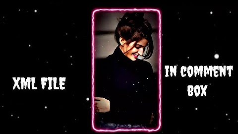 KALESHI CHORI😈🔥NEW TRIND ATTITUDE 💕💖||XML FILE ||😘 ALIGHT MOTION||XML FILE 🔥#xml #xml_file