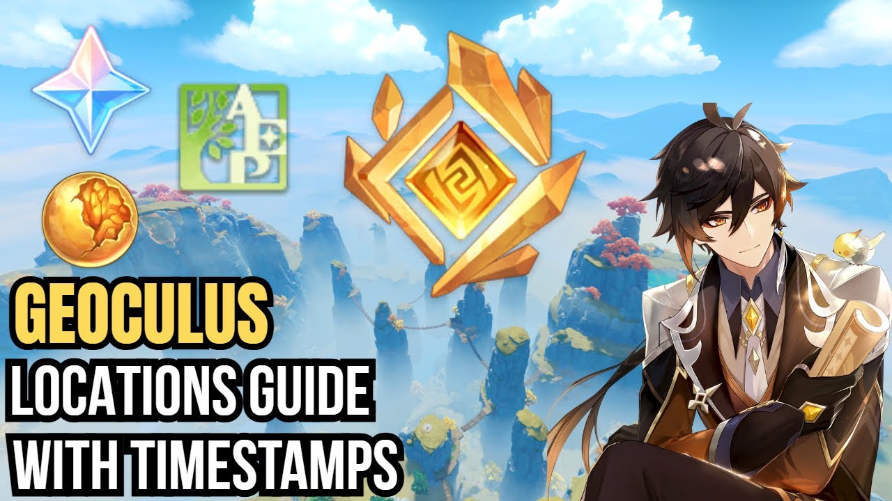 Geoculus Locations Guide [With Timestamps] | Genshin Impact Guide