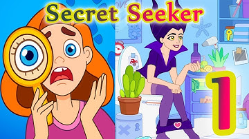 Secret Seeker - Gameplay Walkthrough Part 1 (iOS,Android)