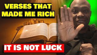 These 5 Bible Verses Made Me A Millionaire