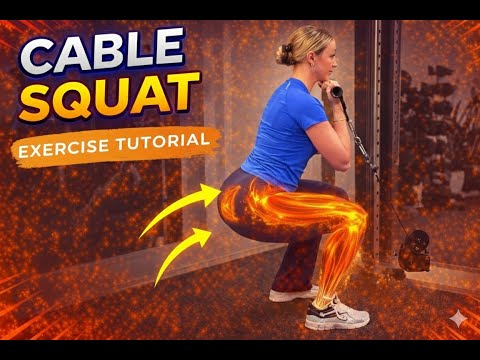 How to Cable Squat: Are Cable Squats Effective for Glutes & Legs?