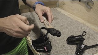 How to change a strap on a roller-ski pole | SkatePro