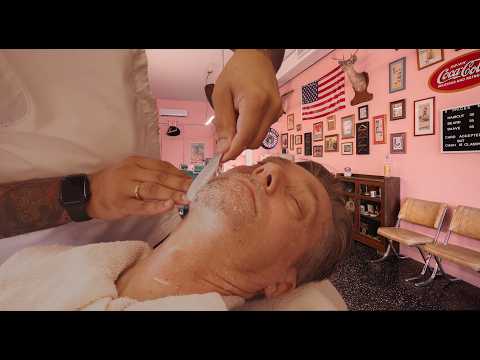 💈 Unwind With A Classic Shave In Orlando's Charming Pink Barbershop | Eleanor’s Barber Shop