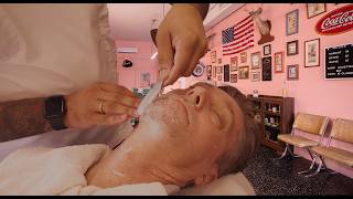 💈 Unwind With A Classic Shave In Orlando&#39;s Charming Pink Barbershop | Eleanor’s Barber Shop