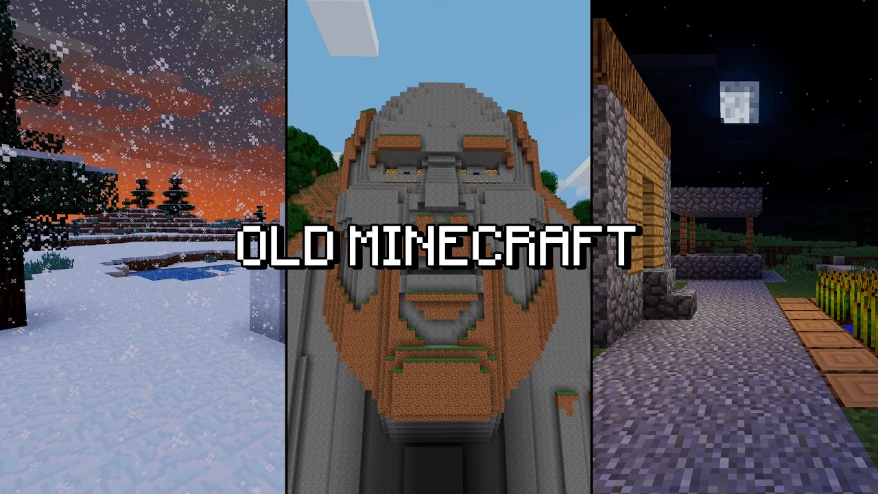 Old Minecraft Nostalgia - YouTube