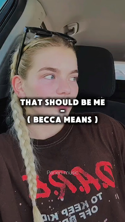 She sounds like Justin Bieber 😳 | Justin Bieber - That Should Be Me ( Becca Means Cover )
