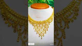 Lightweight gold necklace design 10gm gold viral jewellery youtubeshorts shorts shorts short