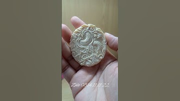 Mặt Dây Chuyền Quan Công Chạm Tay 2 Mặt Kĩ Đẹp