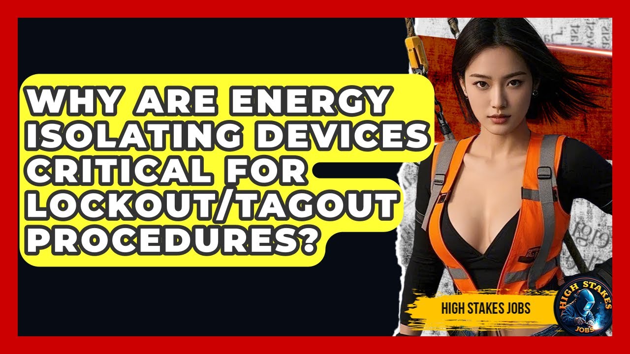 Why Are Energy Isolating Devices Critical For Lockout/Tagout Procedures? - High Stakes Jobs