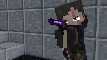 Mine-imator | Animation test refer Falco Blockland