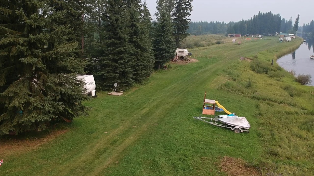 Camping Site By Chip Lake Alberta YouTube