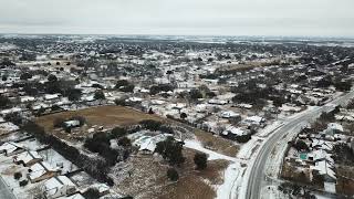 2022 February Icy Storm: 360 View of Hewitt, Texas (February 3, 2022)