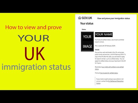 How to view and prove your immigration status in UK