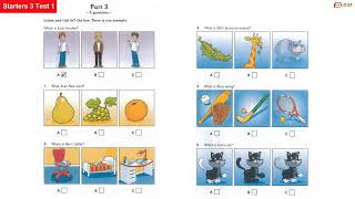 Starters 3 Test 1   Authentic Examination Papers   Listening Test 1   Cambridge English
