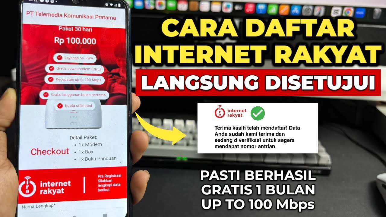 Cara Daftar Internet Rakyat Terbaru | Daftar Internet Rakyat Dengan ...
