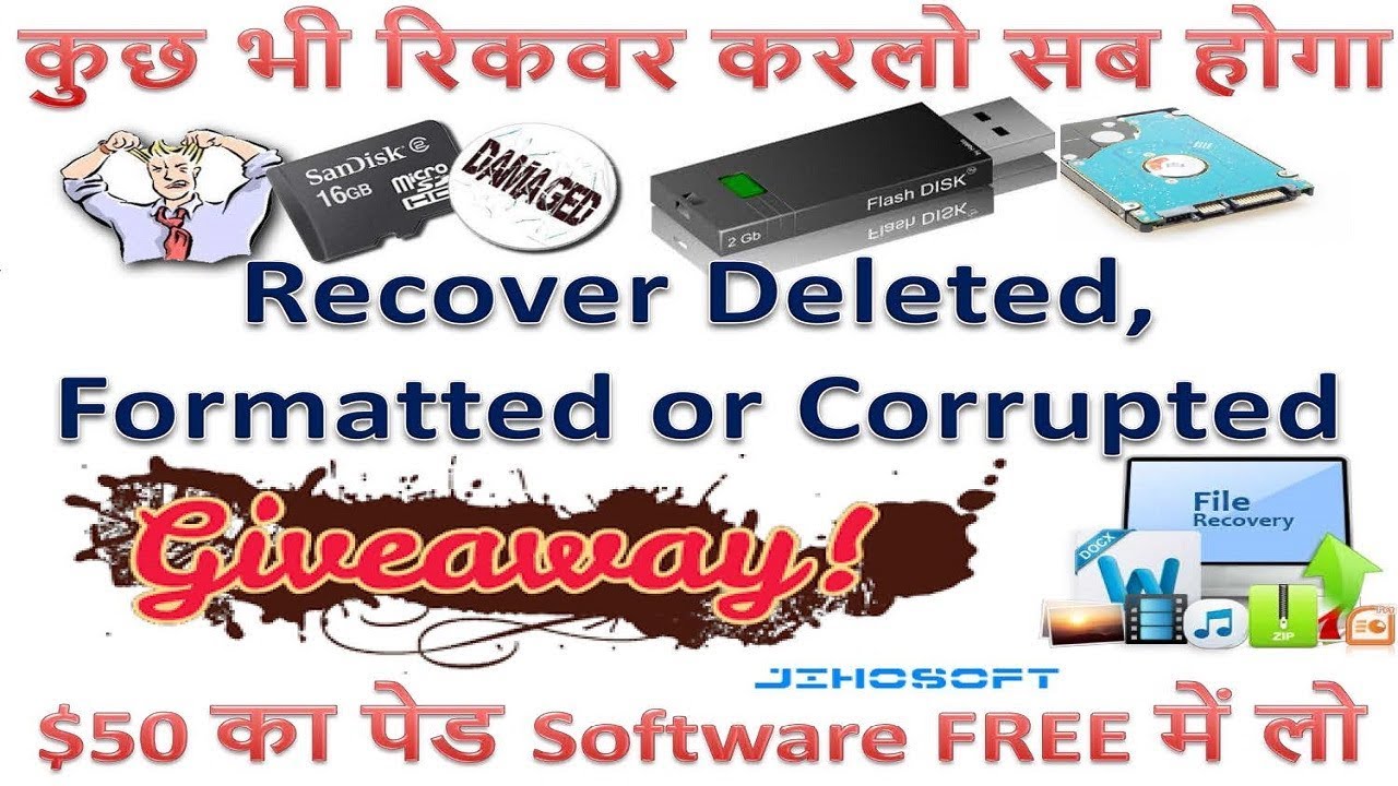 jihosoft file recovery key gratis