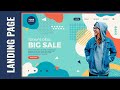 How To Create Responsive Landing Page In 2021 | New Landing Page Design