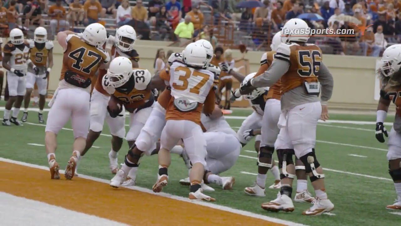 Sights And Sounds Football Spring Game April 16 2016 YouTube