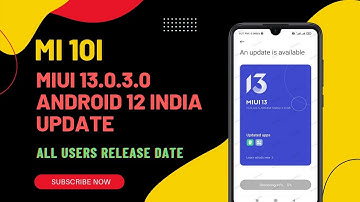 Mi 10i MIUI 13.0.3.0 India Update 😍😍 | Mi 10i Android 12 Update | Mi 10i MIUI 13 Public Users Date