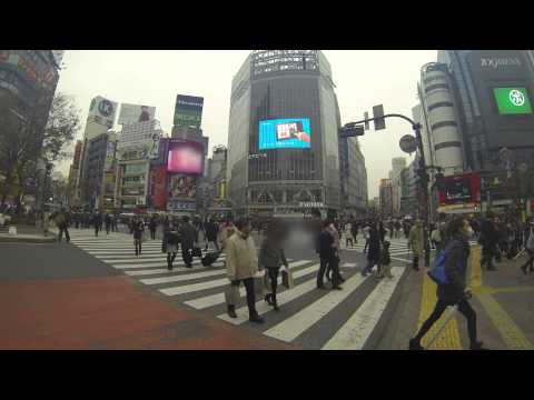 YouTube顔ぼかし編集機能 vs 渋谷交差点の人ごみ