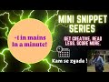 3. MAINS MARKS MAXIMIZATION- Mini-Snippets by Shubham Ajmera