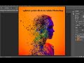 Splatter paint effects Photoshop | urdu/hindi | Brush Effect Tutorial