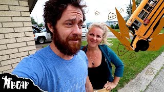 Rusty School Bus Heartbreak Here In Ontario | BIG Skoolie Letdown