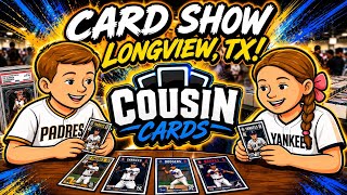 Longview TX Card Show Buying Selling Trading with Cousin Cards