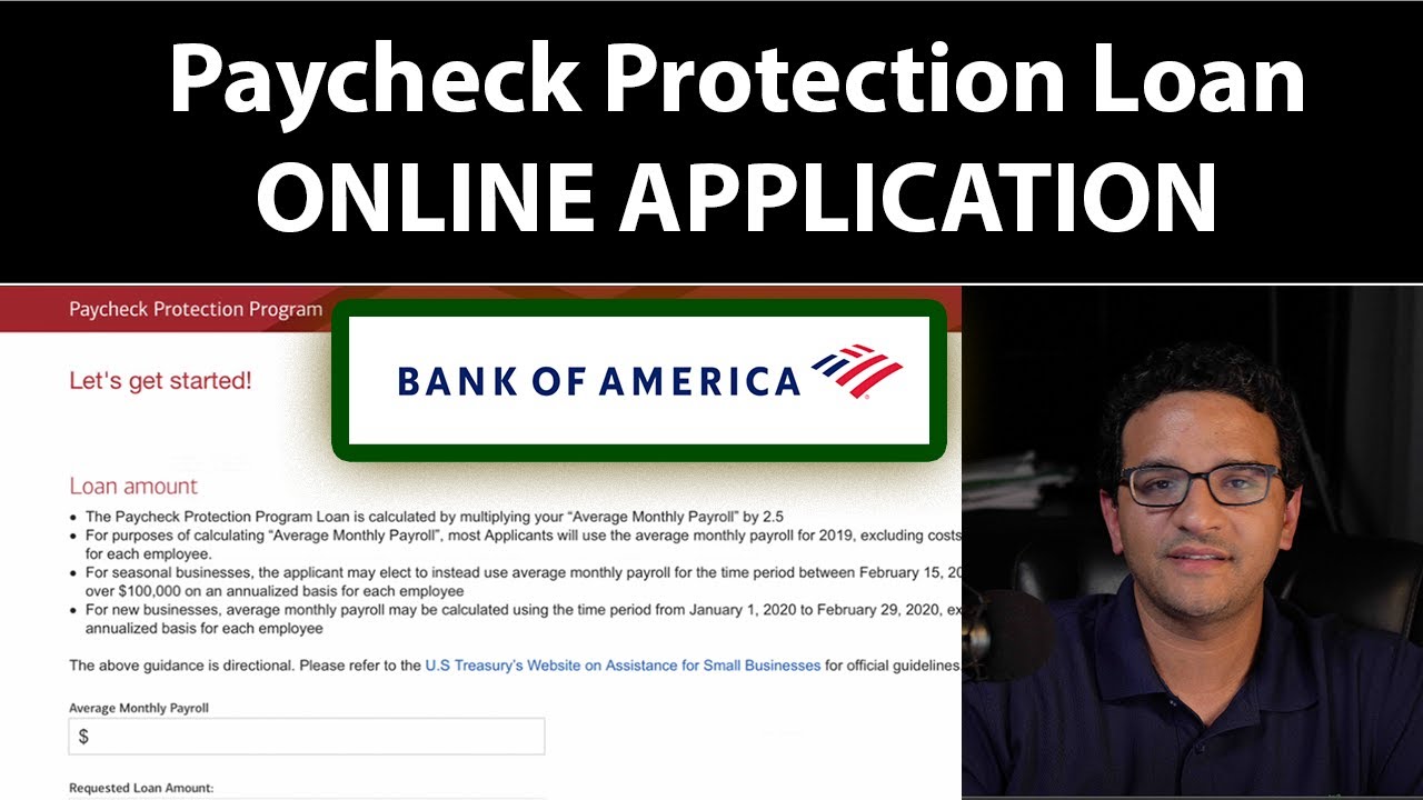 Bank Of America Paycheck Protection Program Ppp Loan