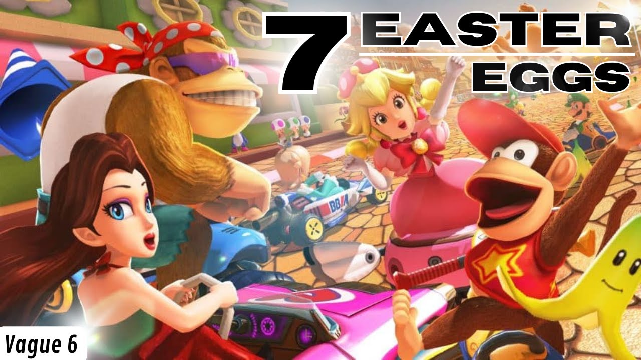 7 EASTER EGGS de la 6EME VAGUE (DLC MARIO KART 8 DELUXE) - YouTube