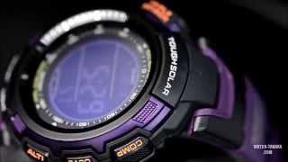 CASIO PROTREK PRG-110CJ-6JF プロトレック カラーディスプレイ - YouTube