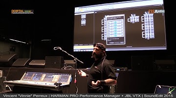 JBL HiQnet Performance Manager i JBL VTX V20 - szkolenie z kątowania systemu liniowego