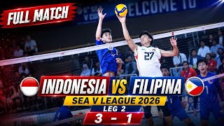 Match Indonesia VS Filipina | SEA V League 2026 Leg 2