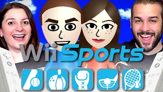 ON S'ENTRAINE SUR WII SPORTS ! BOWLING ET TENNIS SUR WII SPORTS