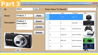 C# - How To Insert Update Delete Search Display Images From MySQL DataBase With Source Code Part 3/8