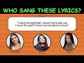 Pop Song Lyrics Quiz (2001-2020)