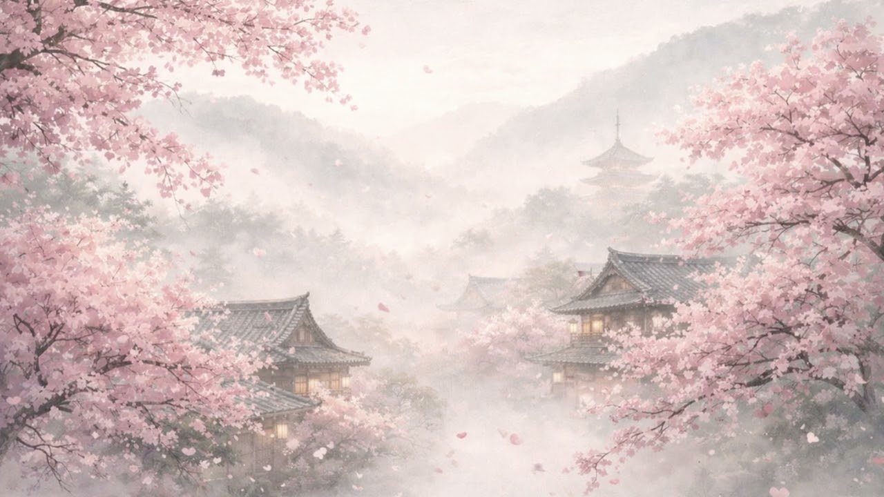 Wabi Sabi Zen Music 🌸 Relaxing Japanese Ambient – Kyoto Vibes