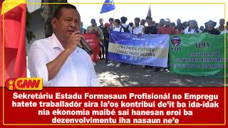 SEFOPE: traballadór laos kontribui deit ba idaidak nia ekonomia maibé hanesan Eroi ba dezenvolviment