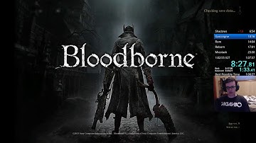 Bloodborne All Bosses Speedrun in 1:02:40 IGT (Unrestricted)