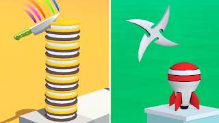 Slice It All vs Don't Slice TheCats - Very Satisfying and Relaxing ASMR Slicing Game (Android,iOS) screenshot 4