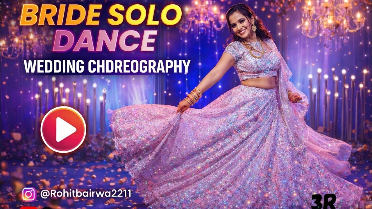 Bride solo Dance / wedding choreography/ bollywood songs/ Afreen Afreen/ main teri ho gye #sangeet 