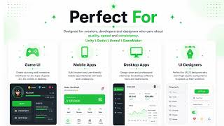 🚀 Modern UI Kit for Unity & Figma | ZeroPixel