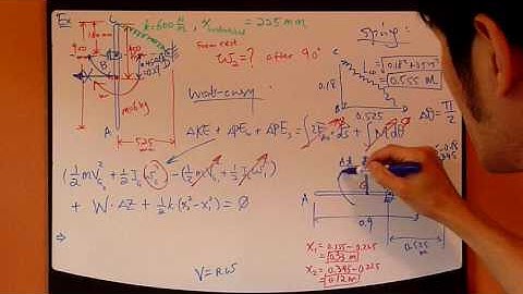 Engineering Dynamics Ch.18 Part4: Rigid Body Kinetics - Work-Energy