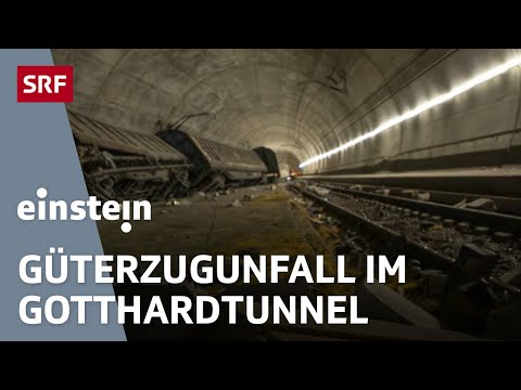 Unfall im Gotthard Basistunnel: Wie wird der Gterverkehr auf der Schiene sicherer? | Einstein | SRF