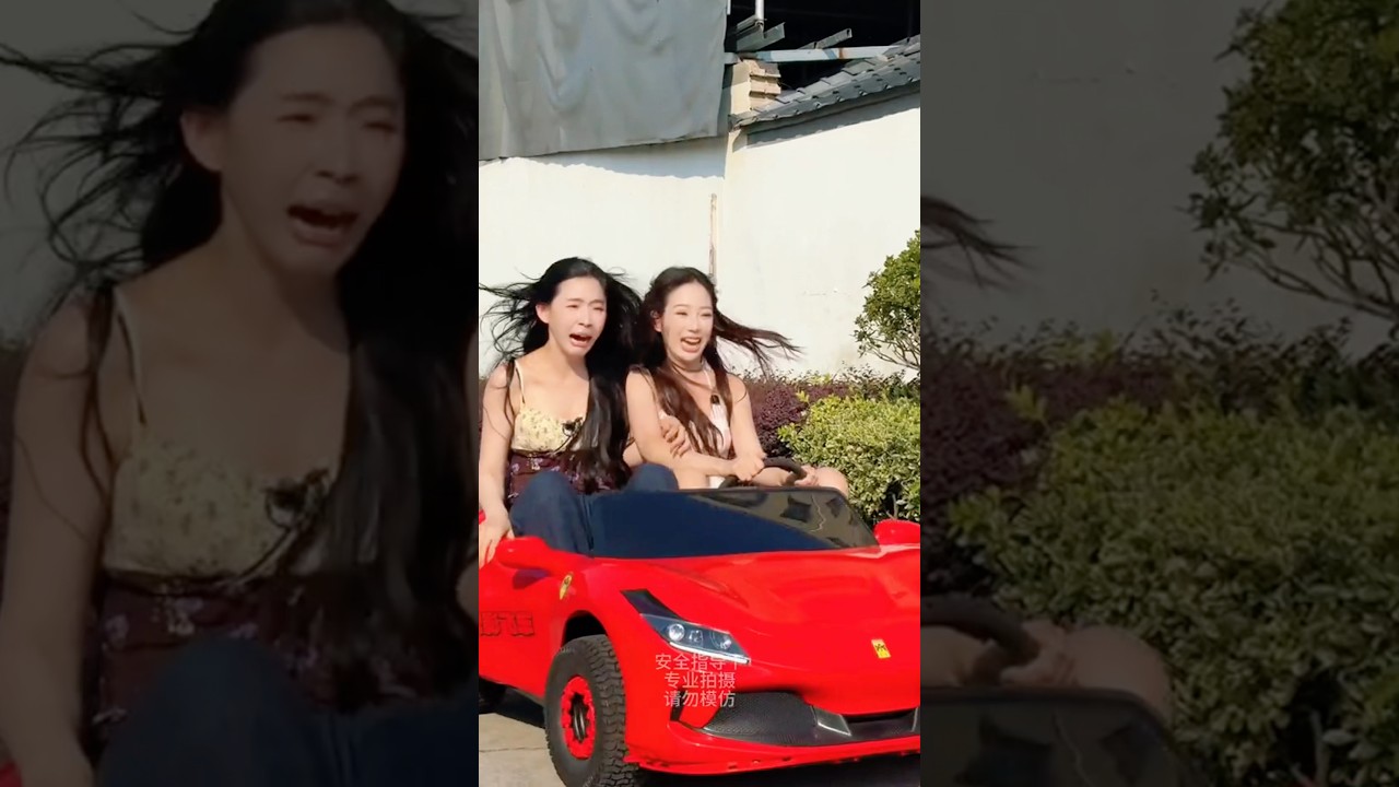 No one can resist her driving skills!