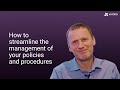 Xoralia - how to streamline the management of your policies and procedures