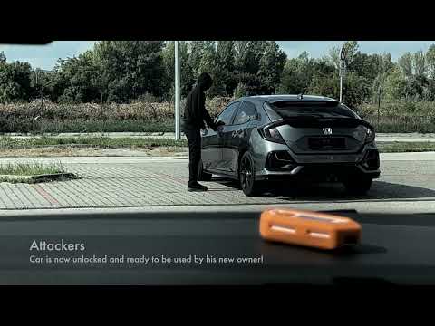 Stealing Honda Civic using Flipper Zero CVE-2022-27254