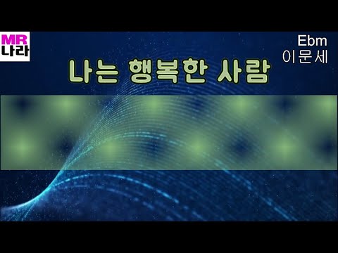 나는행복한사람-이문세 전문가,프로용 반주 MR,노래방, 멜로디제거 (엠알나라)