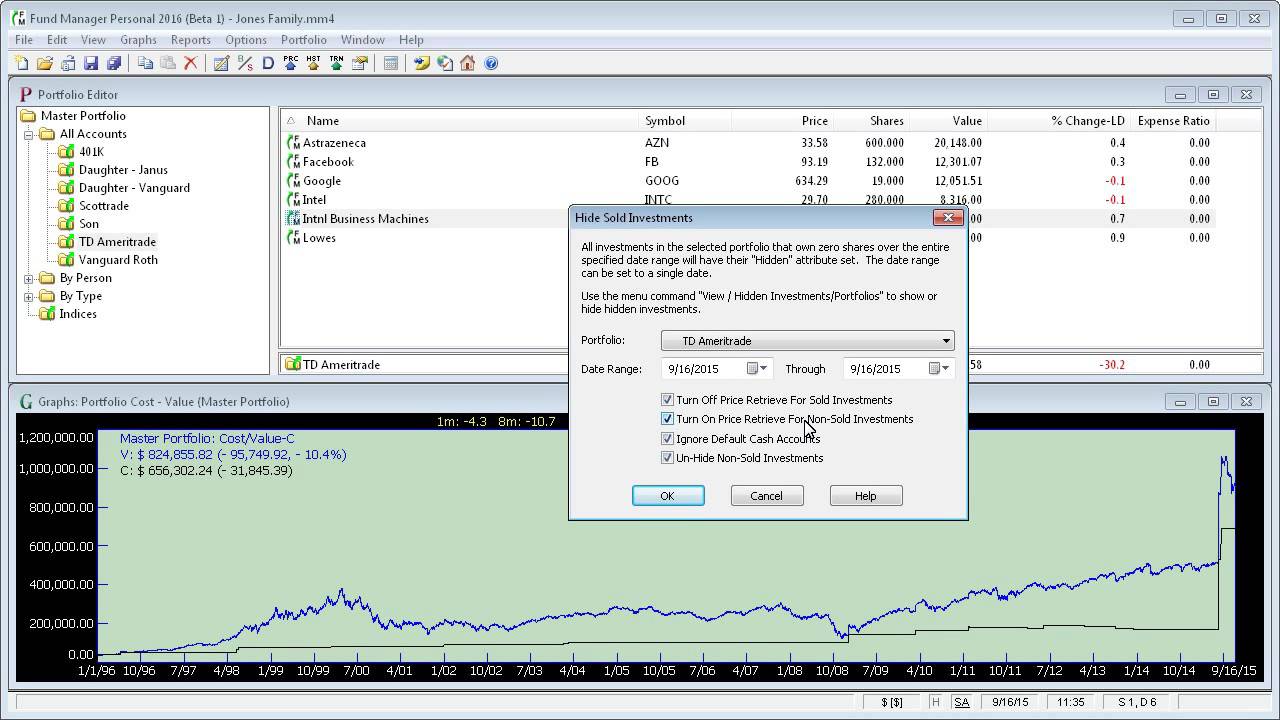 Fund Manager Hidden Investment and Portfolio Tutorial