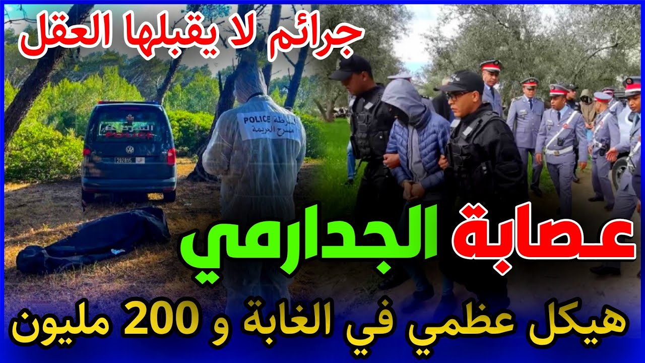 الحلقة 353 | عصـ ـابة الجدارمي ...  هيكل عظـ ـمي في الغابة و 200 مليون و مخـ ـدرات,قناة قضية اليوم.